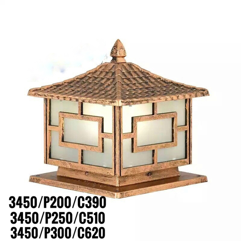 Đèn trụ cổng 3450/D300