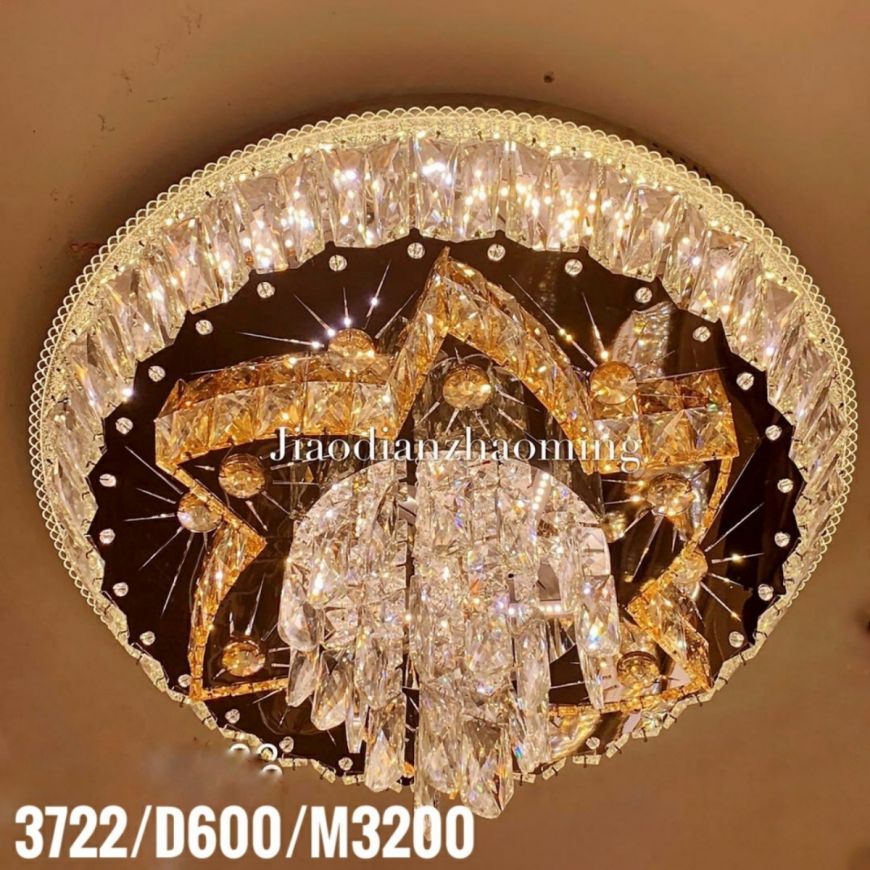 Mâm led pha lê 3722-D600