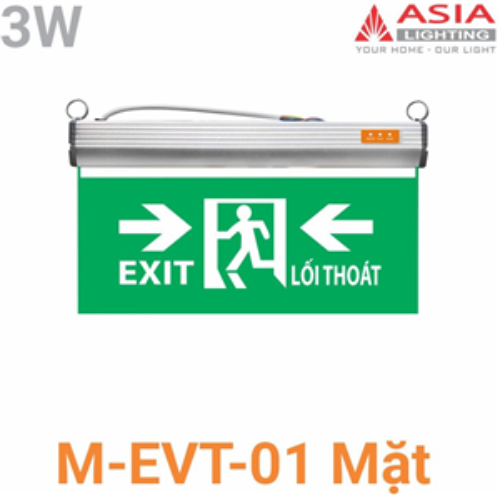 ĐÈN CHỈ DẪN MICA VÀO TRONG - 2 MẶT