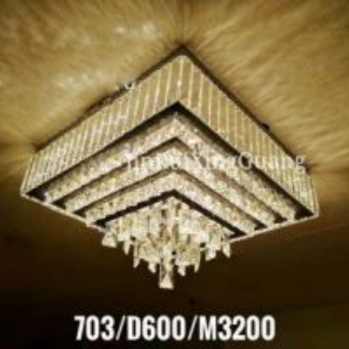 Mâm led pha lê 703-D600