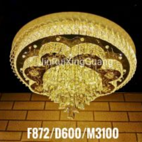 Mâm led pha lê F872-D600