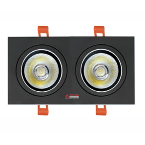 ÂM TRẦN VUÔNG ĐEN 20W