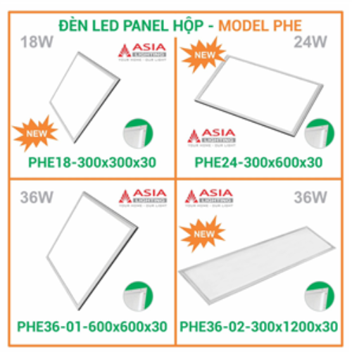 PANEL TẤM - KIỂU HỘP 36W - 300x1200