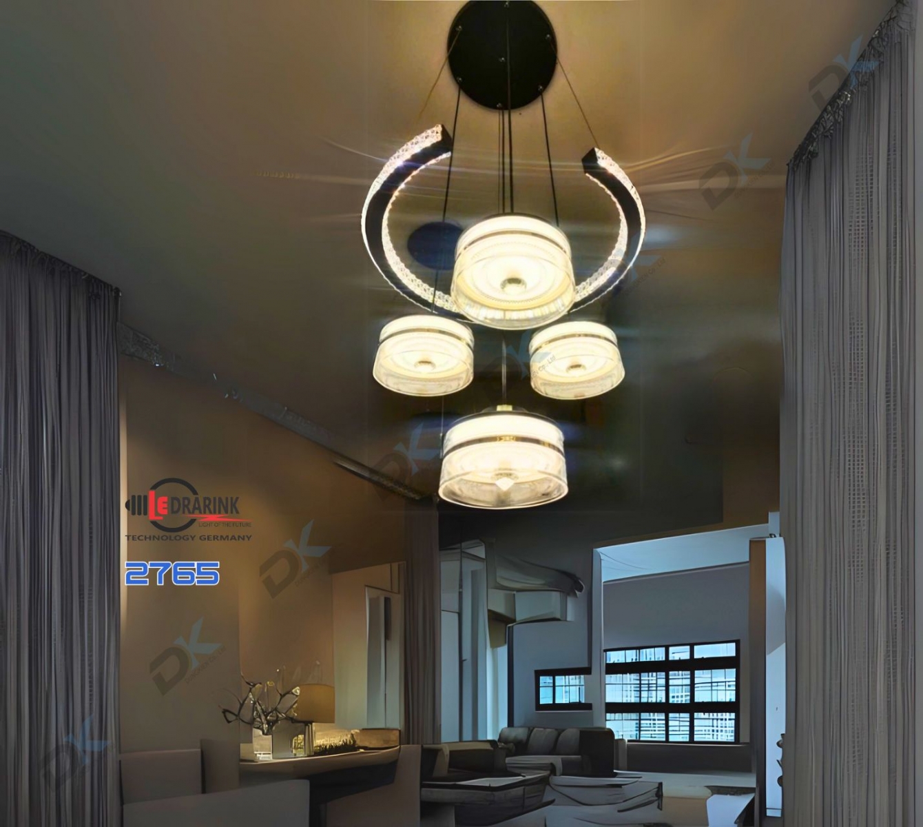   Thả led 2765/4+1 Drarink