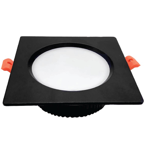 ÂM TRẦN VUÔNG MẶT ĐEN 7W - 1 MÀU