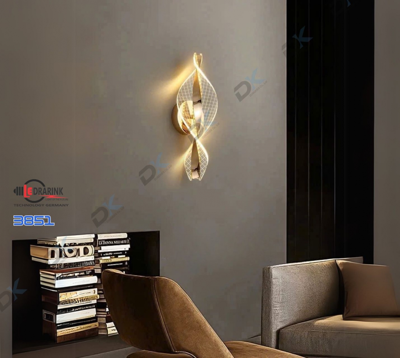 Đèn tường hắt 3851 Drarink     