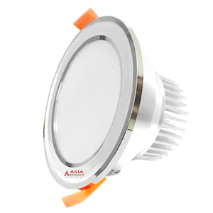 ÂM TRẦN MẶT BẠC VIỀN VÀNG 5W- 1 MÀU