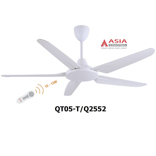 QUẠT TRẦN QT05-T- TRẮNG SANG TRỌNG