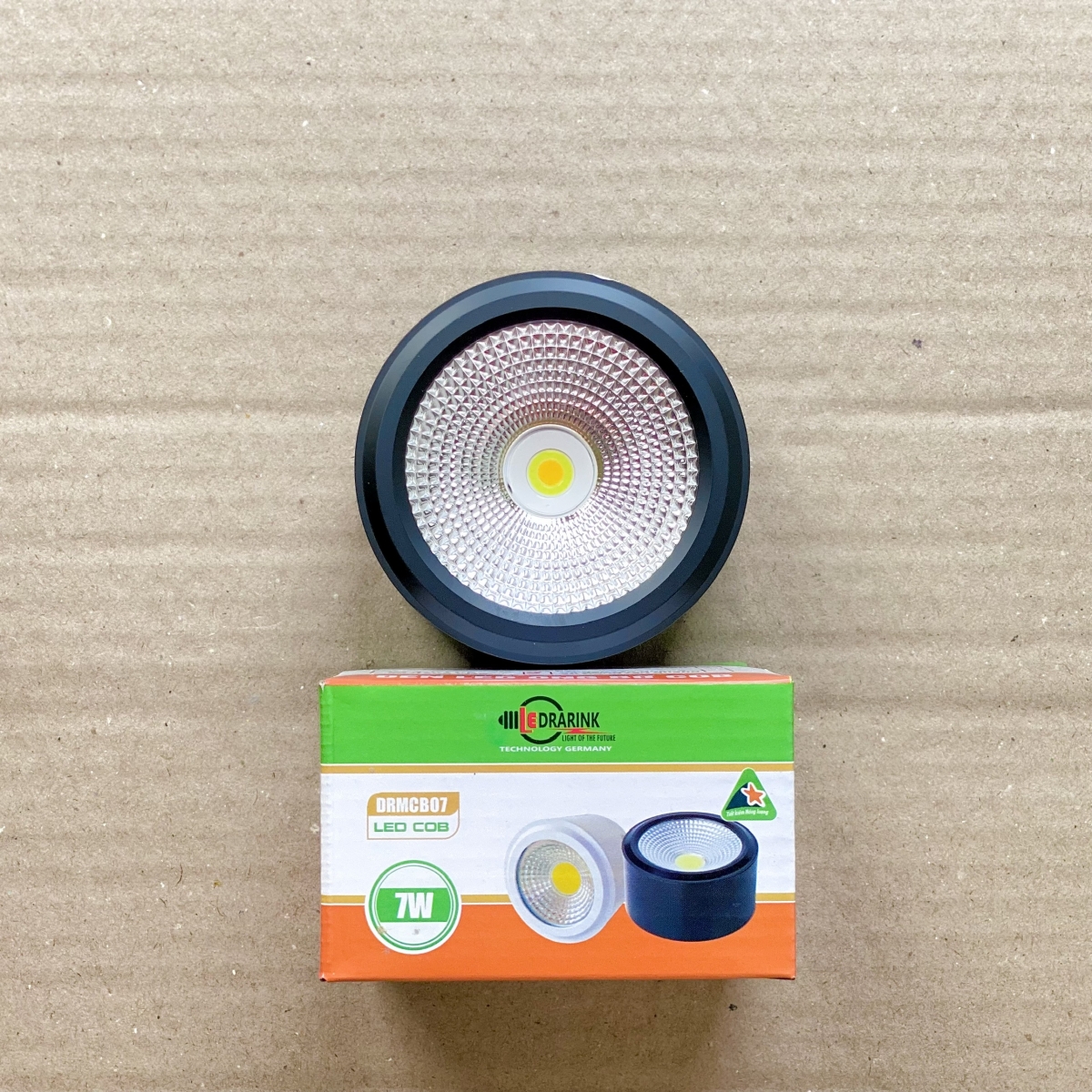 LON NỔI 7W - D90 - VỎ ĐEN
