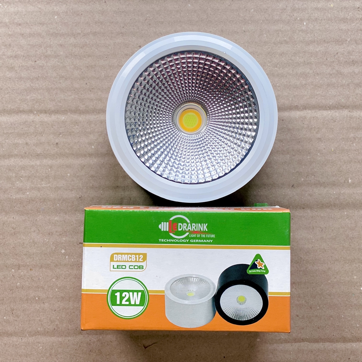 LON NỔI 12W - D120 - VỎ TRẮNG