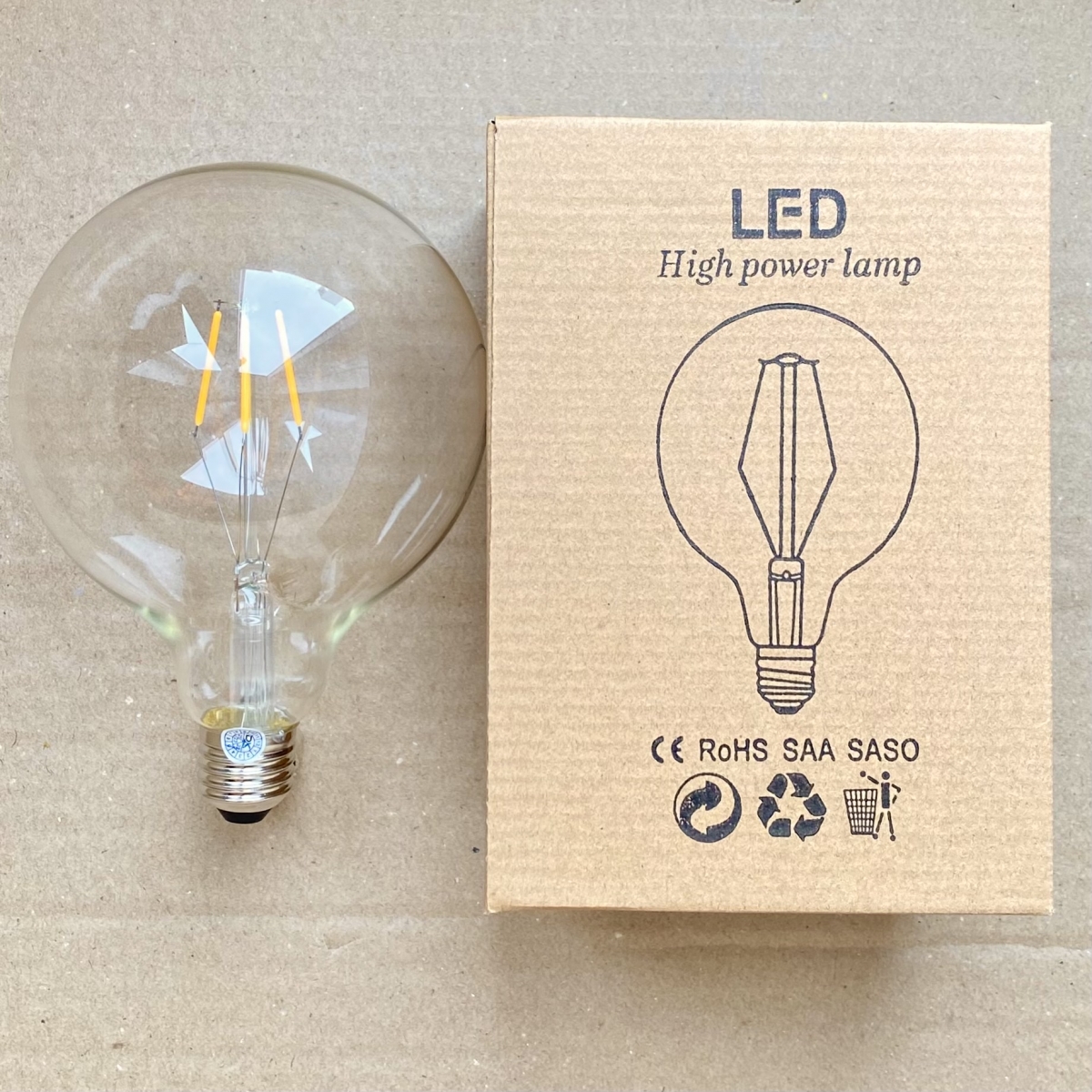 BÓNG LED EDISON 4W G125