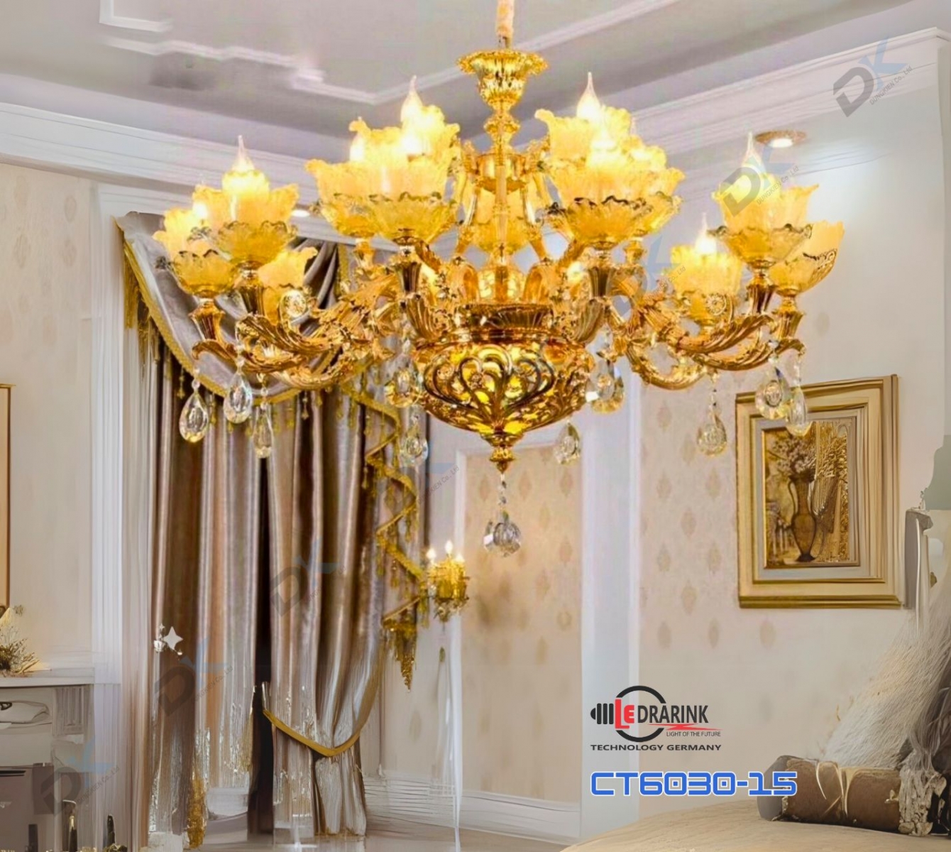       Đèn chùm 6030/15 Drarink