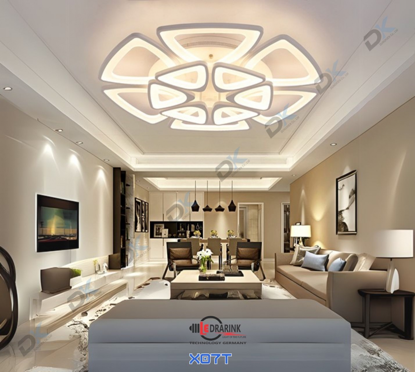       Mâm lá X07_ 12 ( viền trắng) Drarink