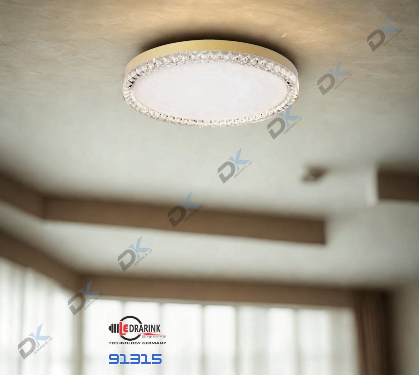       Mâm hiện đại  91315 tròn phi 500 Drarink