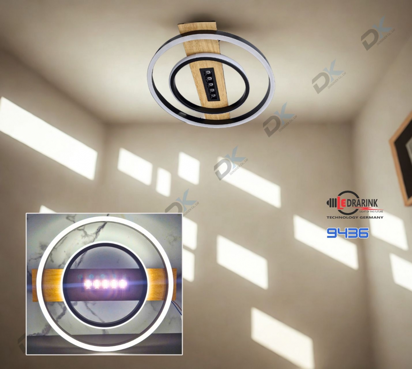       Mâm hiện đại tròn 9436 phi 500 Drarink