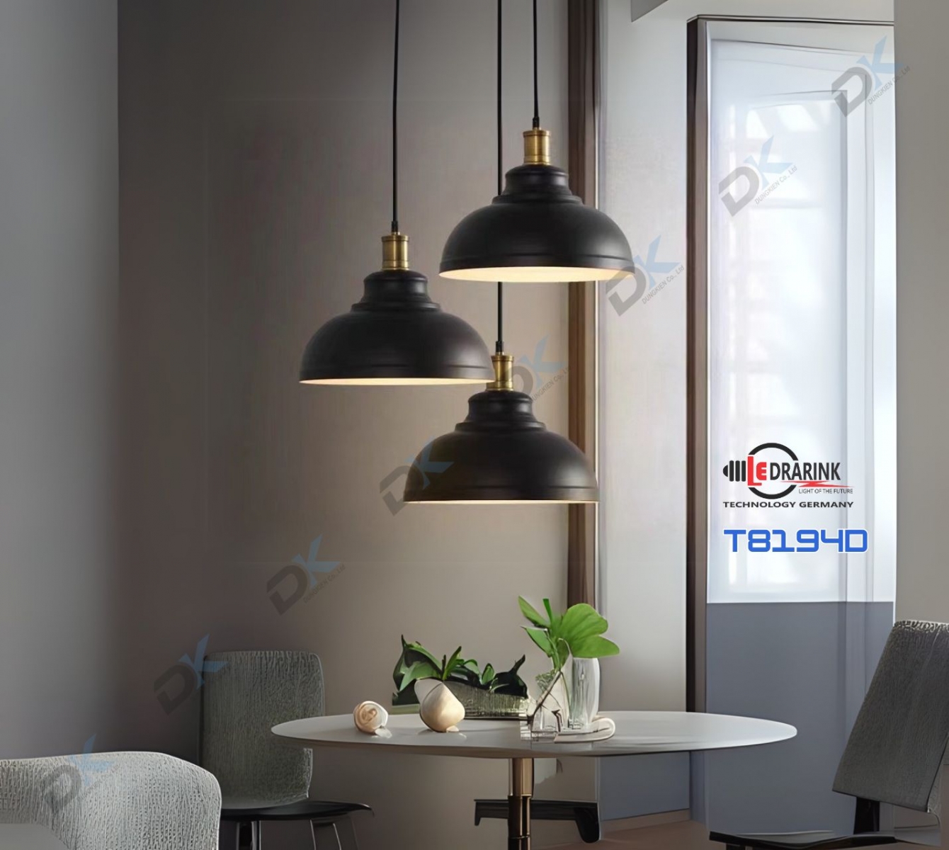       Thả đơn 8194 (3613) đen phi 300 Drarink