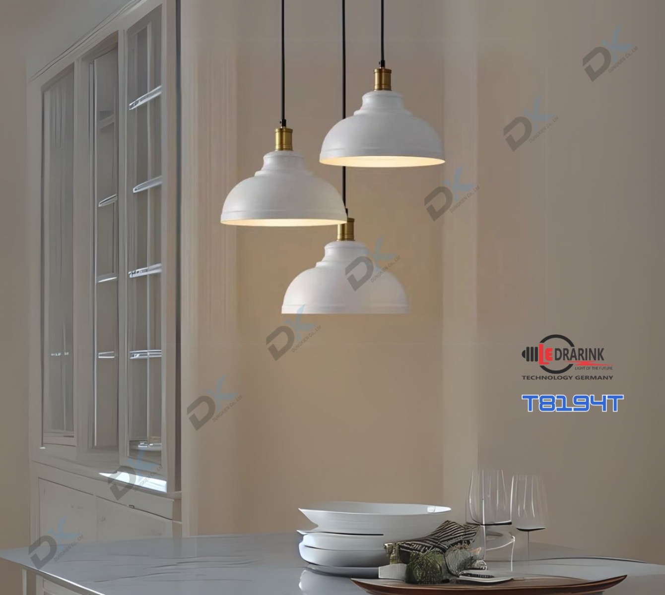       Thả đơn 8194 (3615) trắng phi 300 Drarink